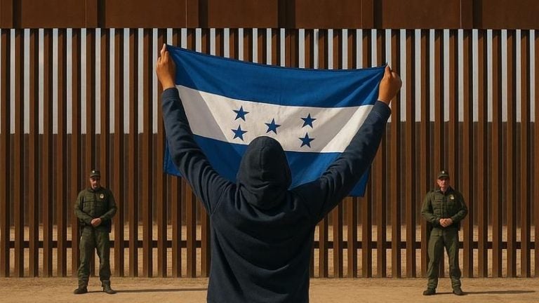 Migrantes hondureños USA