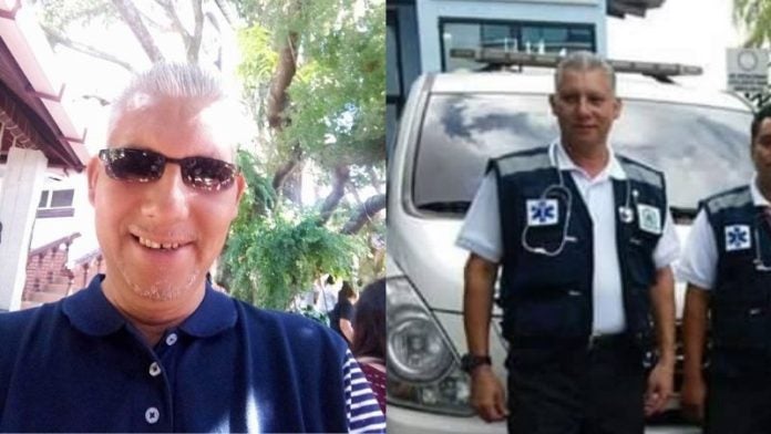 Paramédico asesinado
