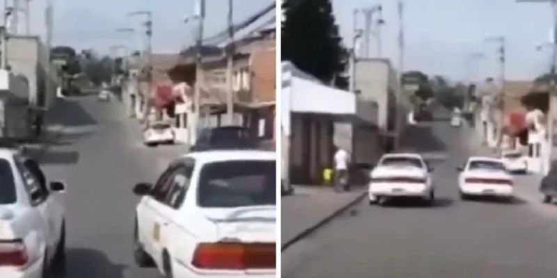 Captan pique entre taxistas en colonia capitalina