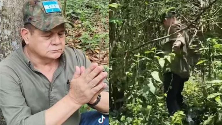 Entre versículos, Romeo Vásquez publica un nuevo video desde la selva