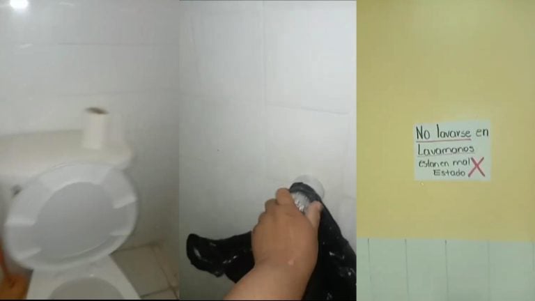 Exponen baños malos en San Felipe