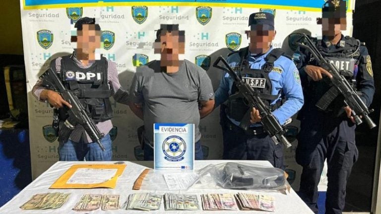 Capturan en Valle a salvadoreño por lavado de activos