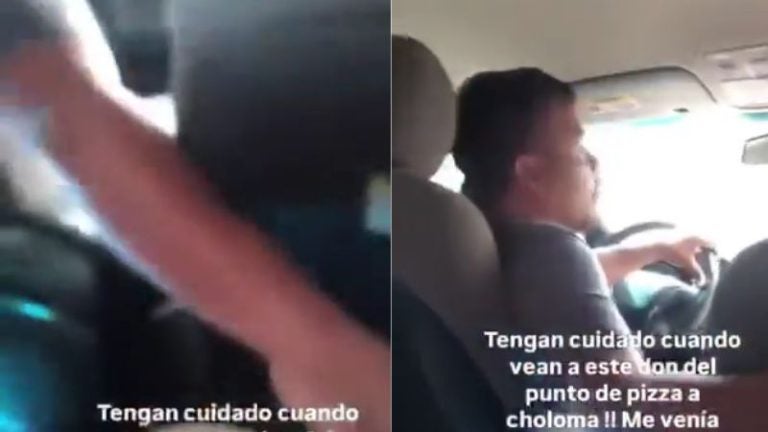 Joven expone a taxista por tocarle las piernas cuando la llevaba en Choloma