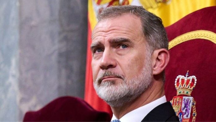 rey de España felicita a Trujillo