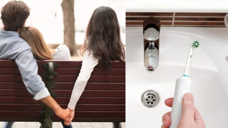Mujer descubre infidelidad gracias a un cepillo de dientes eléctrico