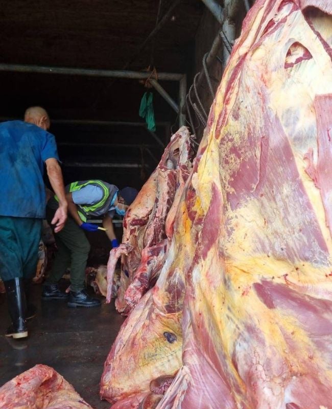 decomiso carne mal estado Choluteca