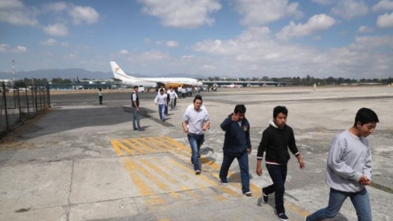 adolescentes hondureños deportados