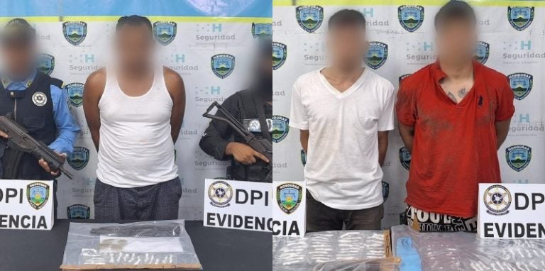 Por posesión de armas y drogas: estos son los detenidos durante la semana en el país