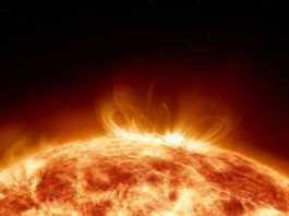 erupción solar Tierra