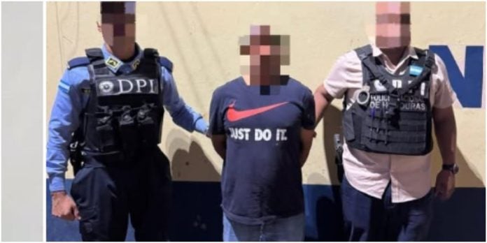 hombre detenido