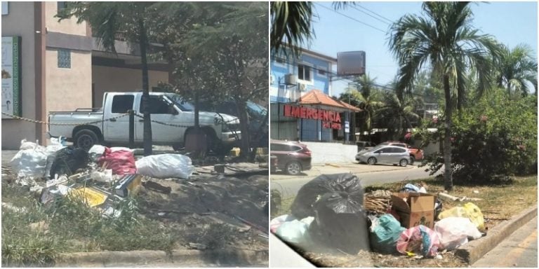 Pese a anuncio de severas multas, calles de SPS siguen repletas de basura