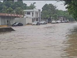 Zonas de San Pedro Sula se inundan