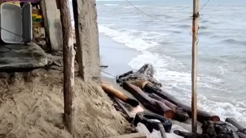 marejada en Corozal