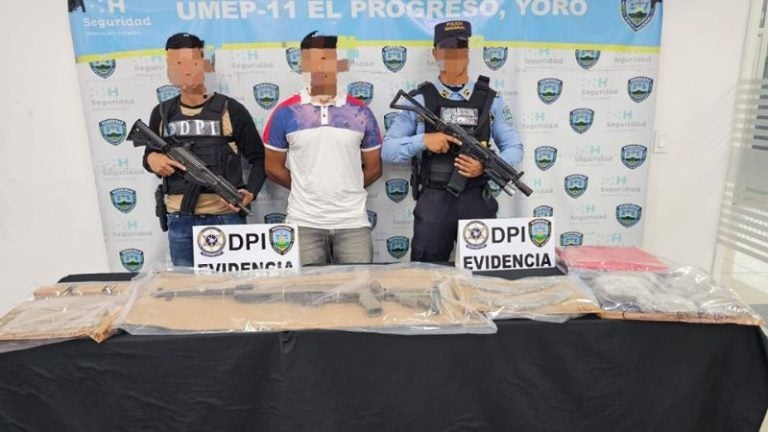 DPI arresta en El Progreso a sicario de la MS-13 vinculado a delitos graves