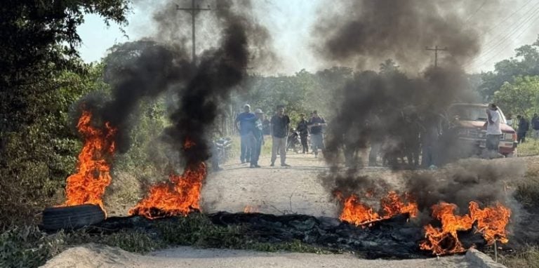 En La Lima pobladores exigen reparación urgente de bordos