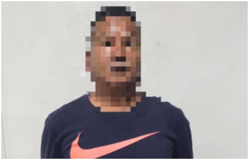 sujeto detenido