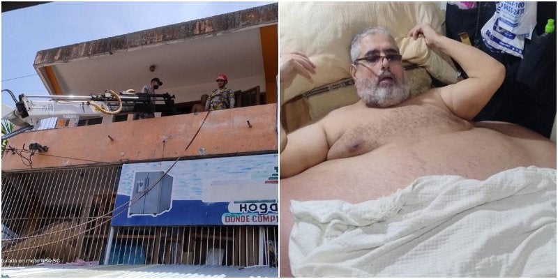 hombre 630 libras