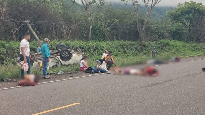 Accidente de tránsito en Olancho
