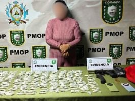 Detienen a “La China”, presunta miembro de la Pandilla 18, en Coma