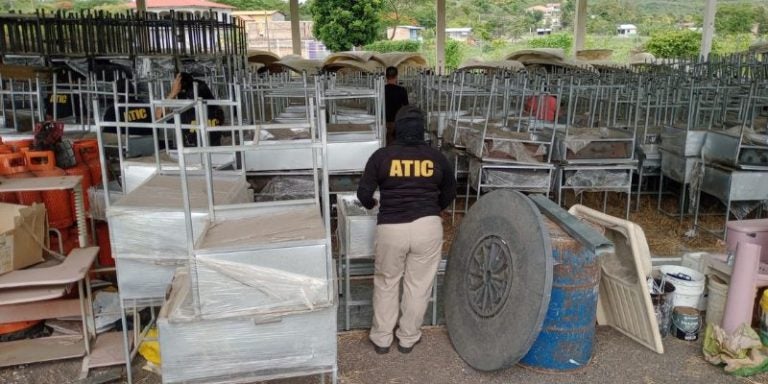 MP allana terreno en Río Hondo y encuentra electrodomésticos del IP