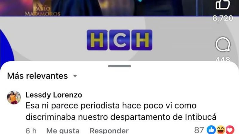 Ariela Cáceres disculpas a Intibucá