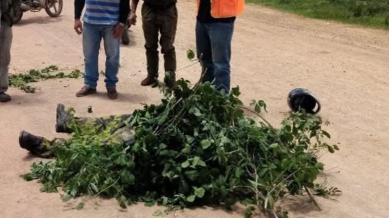 Asesinan a exmilitar de las FFAA en carretera de Olancho