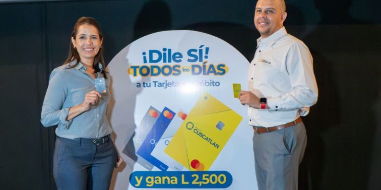 Banco CUSCATLAN premia a sus clientes de Tarjeta de Débito con sorteos semanales de L2,500