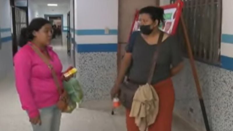 Protesta banco de sangre 