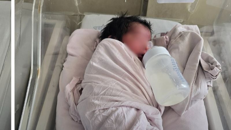 Bebé abandonado en Lepaterique (1)