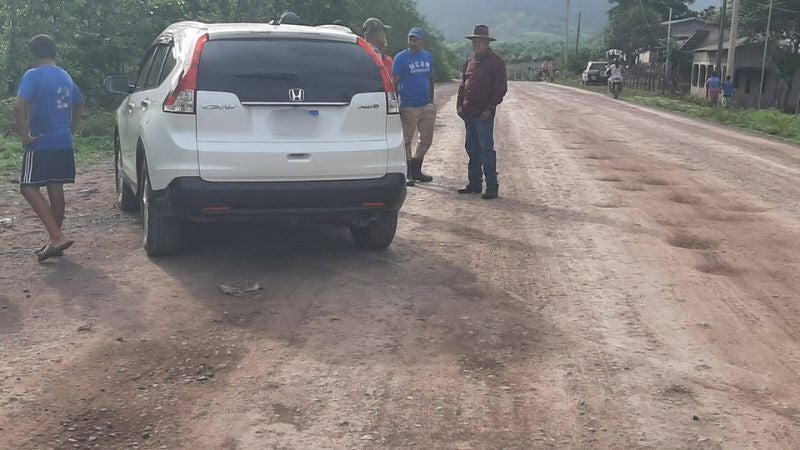 Olancho bebé atropellado