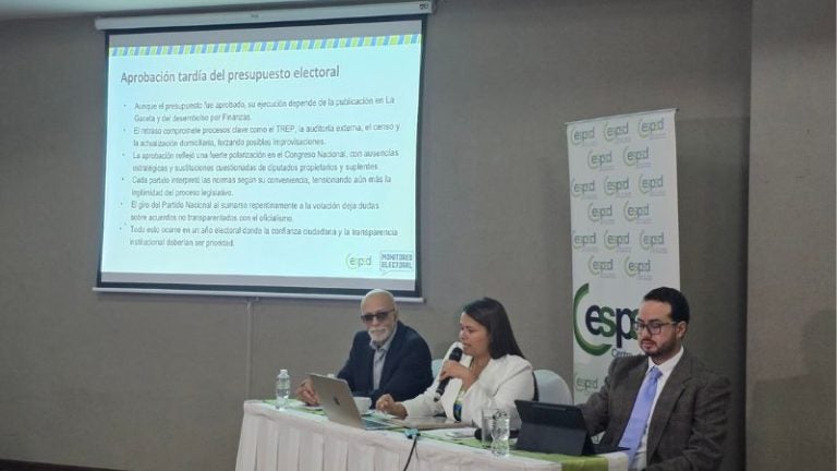 CESPAD advierte riesgos para las elecciones generales de noviembre