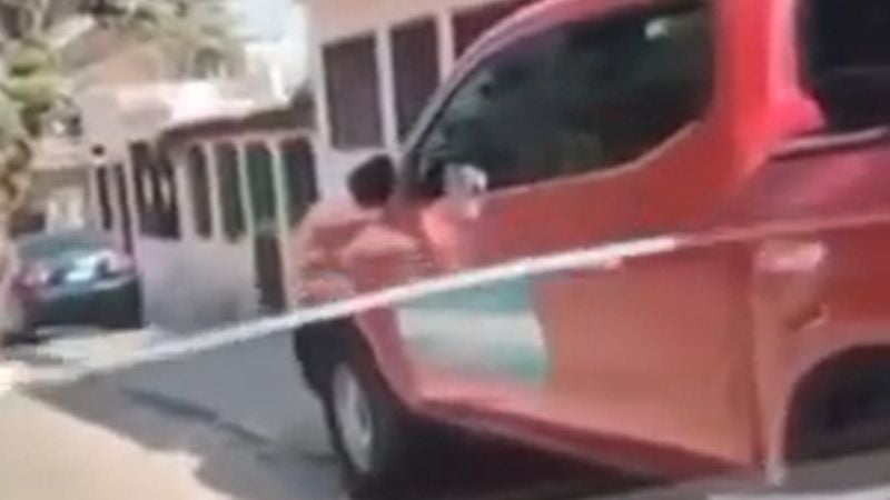 Captan vehículo de la SERNA 