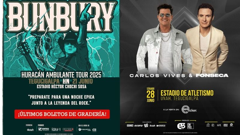Conciertos Honduras