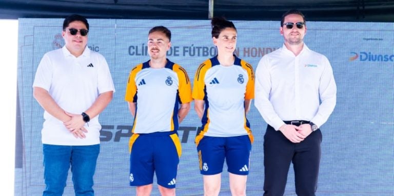 Diunsa inaugura los Clinics de la Fundación Real Madrid en SPS