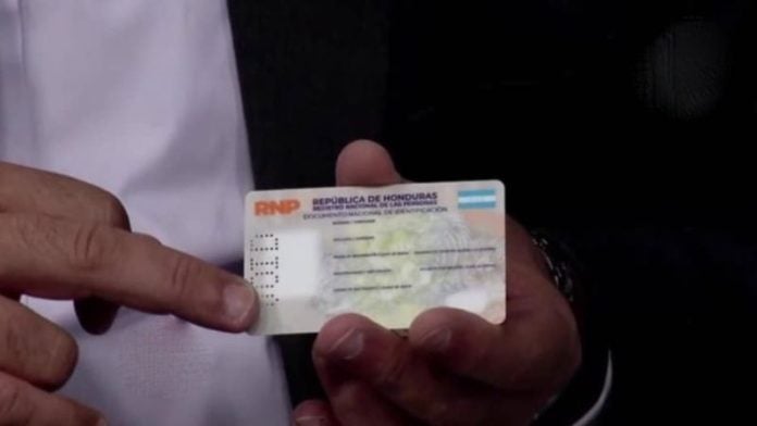 cómo solicitar DNI Honduras