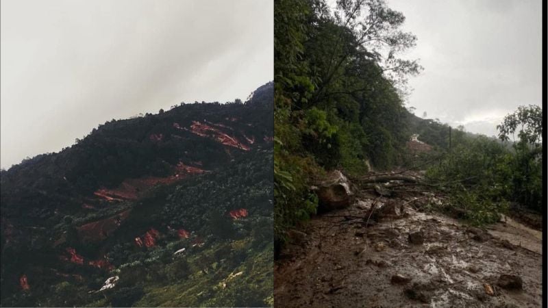 Daños por las lluvias en Ocotepeque