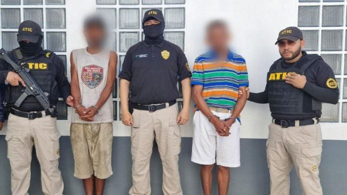 Detenidos allanamientos La Ceiba