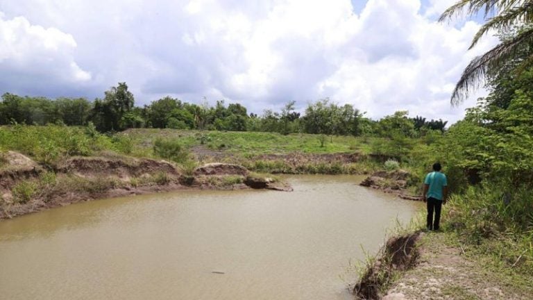 Familias sufren inundaciones en El Progreso