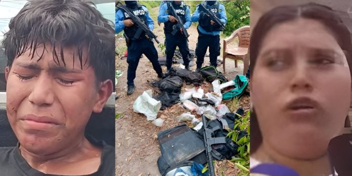 Joven capturado asegura que fue detenido por huir de los disparos en SPS