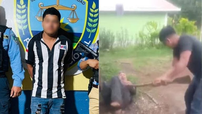 Envían a prisión a joven que golpeó a su padre con un palo en Intibucá