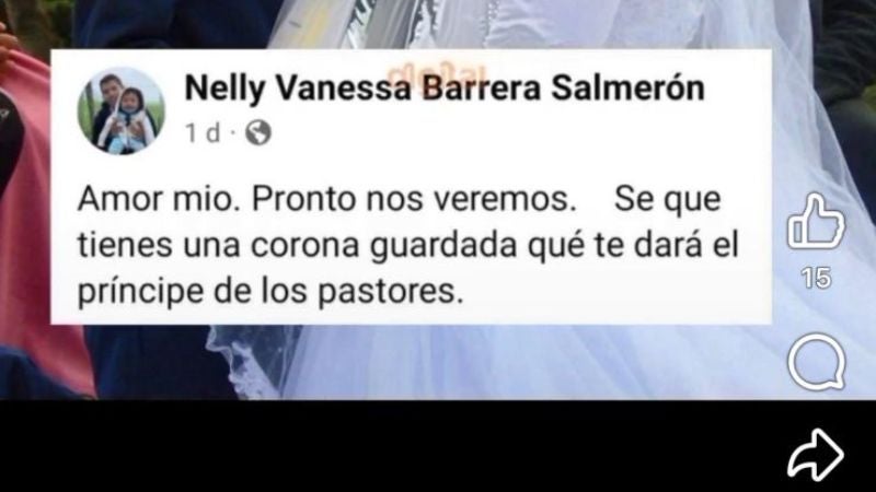 Esposa de pastor encontrado muerto en Lempira 