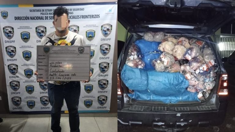 Hondureño rutas clandestinas productos