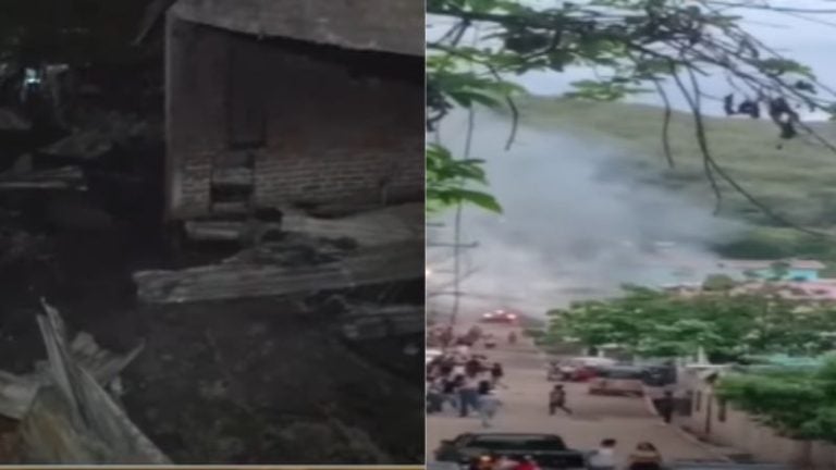 Incendio estructural destruye casa en la colonia Cataluña de la capital