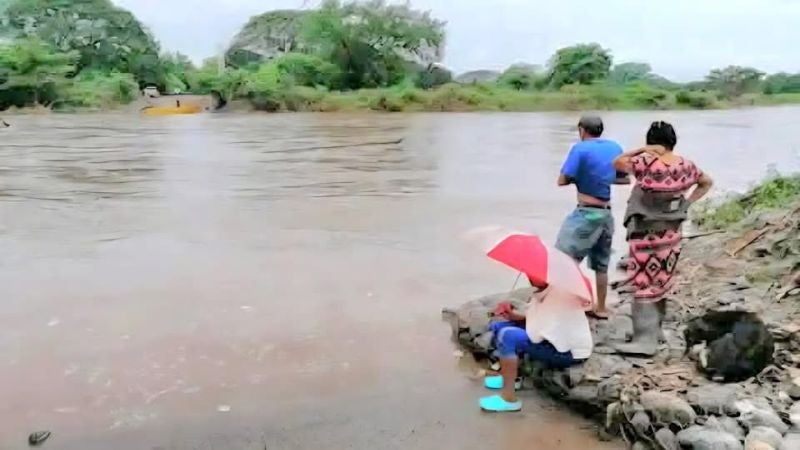 Río Goascorán familias hogares 