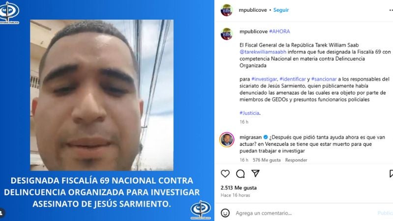 Investigación muerte Tiktoker Venezuela