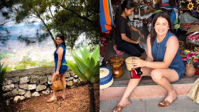 Cómo fue visita de Jenny Claros a Tegucigalpa