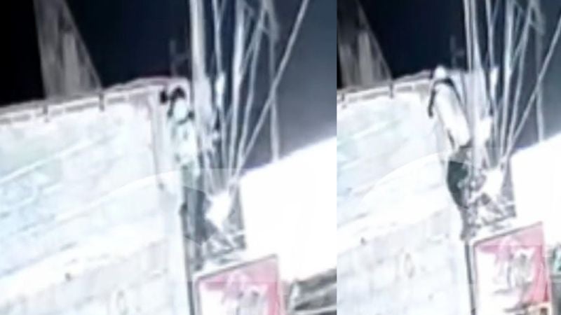 Captan a ladrón escalando para robar en Juticalpa