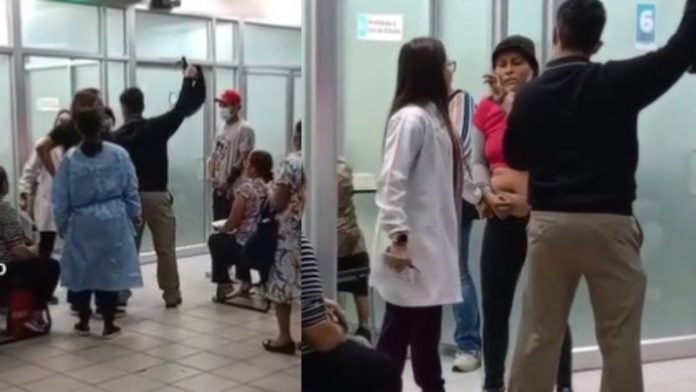 Capturan a mujer en IHSS robo