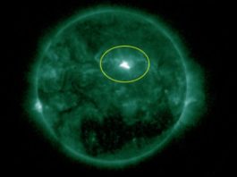 Potente llamarada solar causa apagón