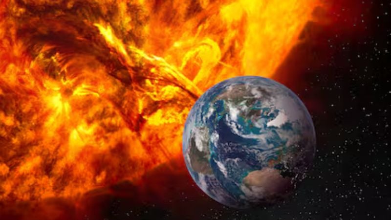 Potente llamarada solar causa apagón 